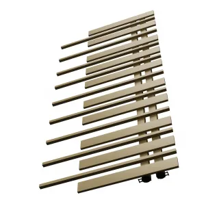 Grzejnik dekoracyjny Pianini 10-profili Prawy