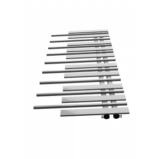 Grzejnik dekoracyjny Pianini 10-profili Prawy