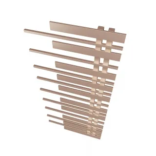 Grzejnik dekoracyjny Pianini 10-profili Prawy