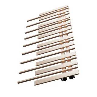 Grzejnik dekoracyjny Pianini 10-profili Prawy