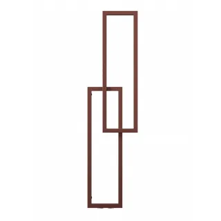 Grzejnik dekoracyjny Prostokąt 2+