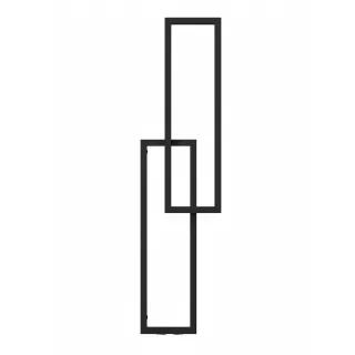 Grzejnik dekoracyjny Prostokąt 2+