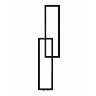 Grzejnik dekoracyjny Prostokąt 2+