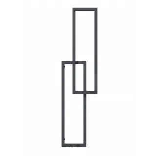 Grzejnik dekoracyjny Prostokąt 2+