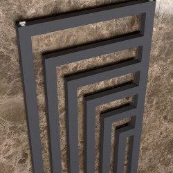 Grzejnik dekoracyjny pionowy SOULÈVEMENT SOLAIRE | LDHIVER