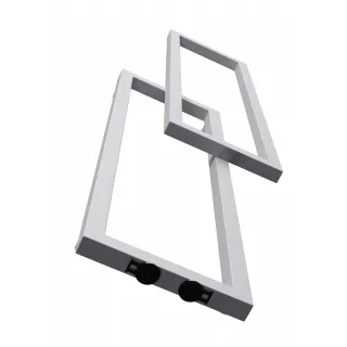 Grzejnik dekoracyjny Prostokąt 2+