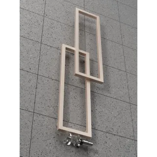 Grzejnik dekoracyjny Prostokąt 2+