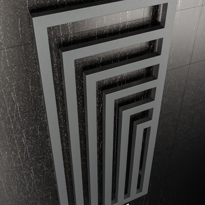 Grzejnik dekoracyjny pionowy SOULÈVEMENT SOLAIRE | LDHIVER