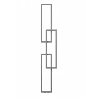 Grzejnik dekoracyjny Prostokąt 3+