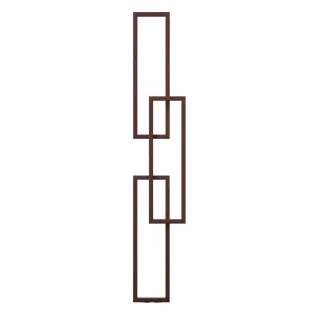 Grzejnik dekoracyjny Prostokąt 3+