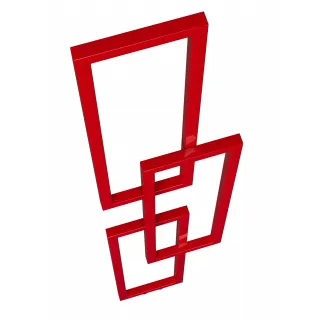 Grzejnik dekoracyjny Prostokąt 3+