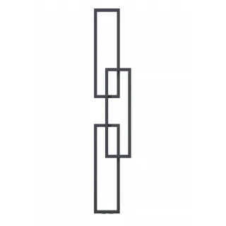 Grzejnik dekoracyjny Prostokąt 3+