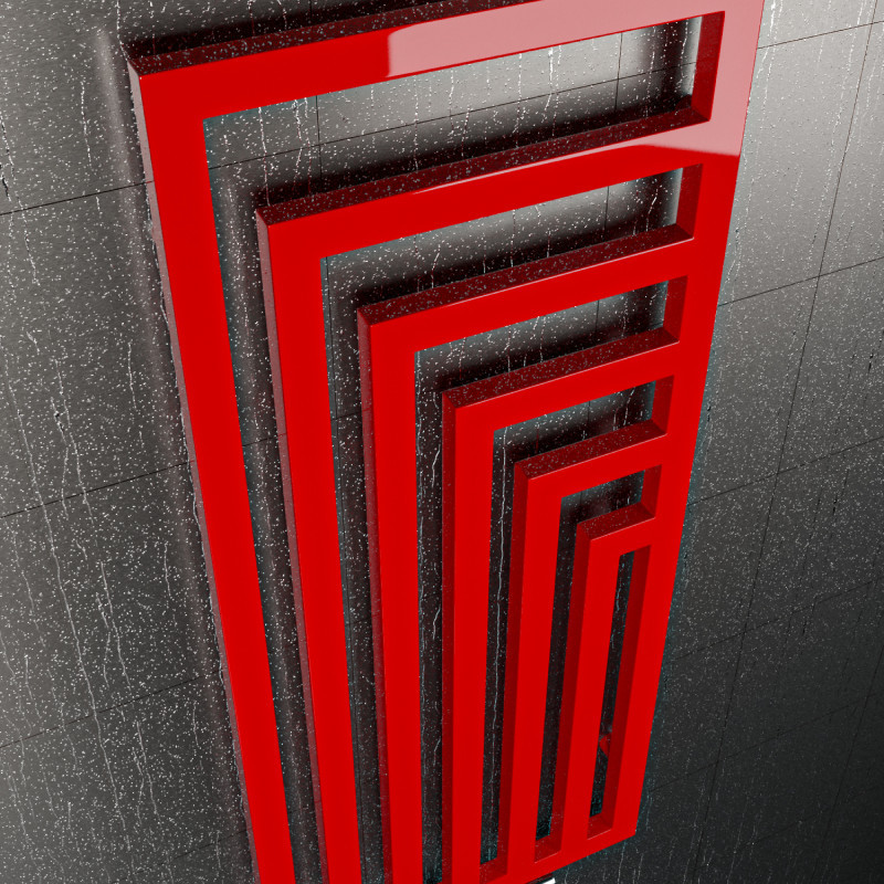 Grzejnik dekoracyjny pionowy SOULÈVEMENT SOLAIRE | LDHIVER