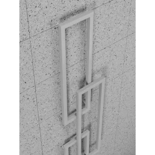 Grzejnik dekoracyjny Prostokąt 3+