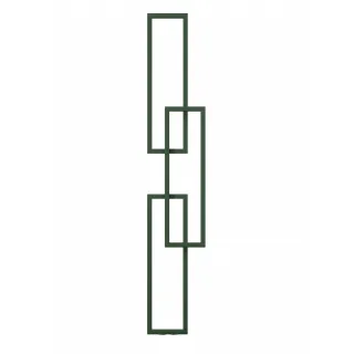 Grzejnik dekoracyjny Prostokąt 3+