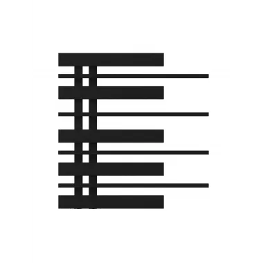 Grzejnik dekoracyjny Pianini Lewy