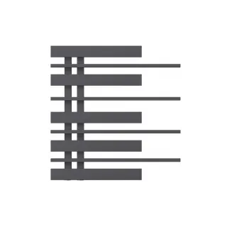 Grzejnik dekoracyjny Pianini Lewy