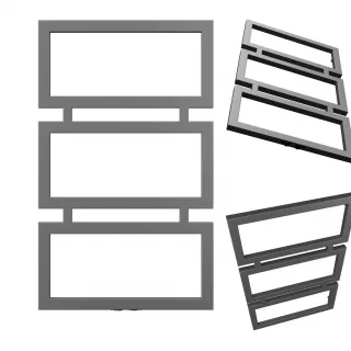 Grzejnik Dekoracyjny TRIPLER