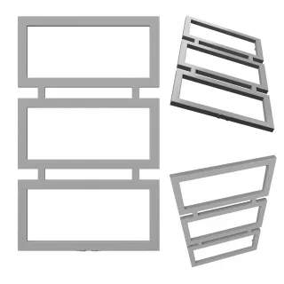 Grzejnik Dekoracyjny TRIPLER
