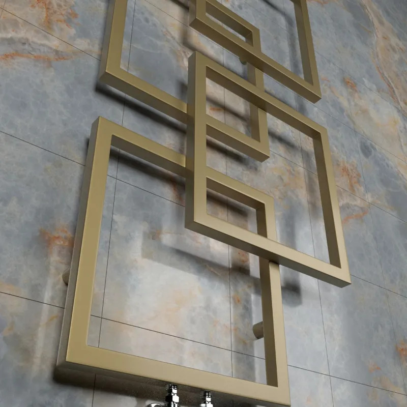 Grzejnik dekoracyjny  kwadraty ORIGINALE | Ldhiver.eu