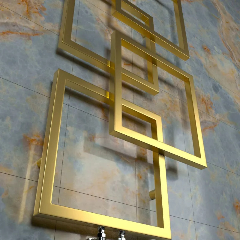 Grzejnik dekoracyjny  kwadraty ORIGINALE | Ldhiver.eu