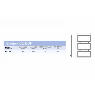 Grzejnik Dekoracyjny TRIPLER