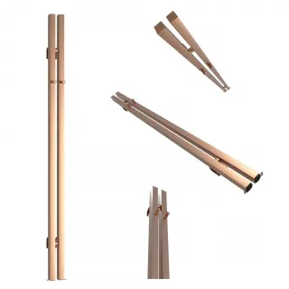 Grzejnik Dekoracyjny LINE Z WIESZAKAMI