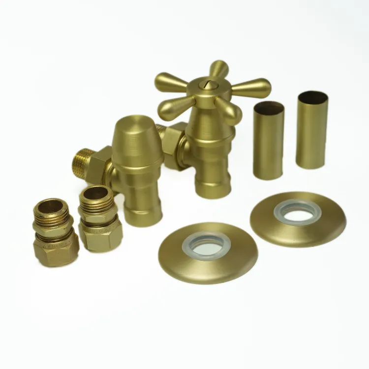 Zawór termostatyczny TWINS ALL IN ONE złoty