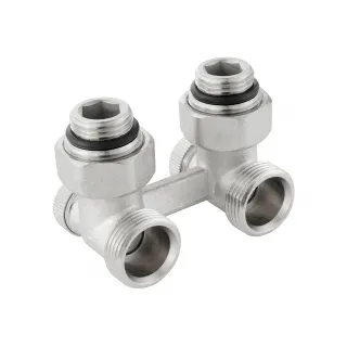 Zawór termostatyczny zespolony kątowy Diamond