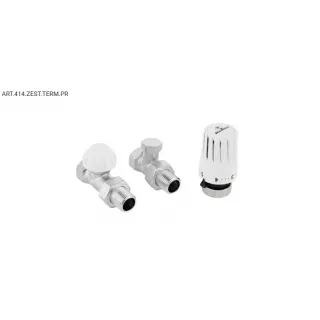 Zawór termostatyczny prosty z termostatem Diamond