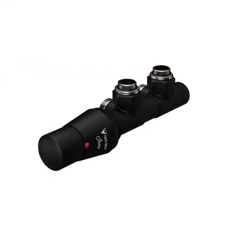 Zawór termostatyczny kątowy zespolony TWINS VARIO