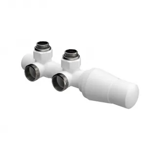 Zawór termostatyczny kątowy zespolony TWINS VARIO