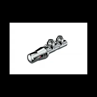 Zawór termostatyczny kątowy zespolony TWINS VARIO