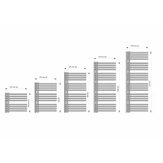 Grzejnik dekoracyjny METEO LEWY