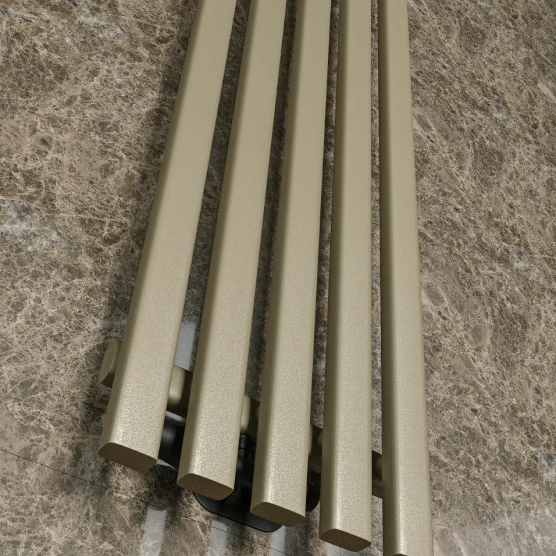 Grzejnik dekoracyjny pionowy BRISE 5 | Ldhiver.eu